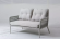 Комплект мебели VERONA (Верона) с кофейным столиком 100x52 из алюминия и роупа 