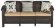 Комплект мебели YALTA BIG FAMILY 4 CHAIR (Ялта) темно коричневый из пластика под искусственный ротанг