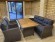 Комплект мебели МОНТЕ AFM-308G со столом 145х85 и трехместным диваном коричнево-серый из искусственного ротанга
