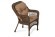Кресло MEDISON PREMIUM (Мэдисон) коричневое из искусственного ротанга