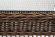 Столик журнальный ГРАНД ЛАТТЕ коричневый 110х57х46 из искусственного ротанга