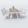 Стол обеденный MIRRA (Мира) 220 см белый