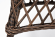 Столик обеденный ЭСПРЕССО D80 коричневый из искусственного ротанга