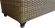 Сундук CHAROME (Харома) бежево-серый размером 137х54х64 из искусственного ротанга