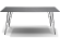 Стол обеденный РУССО размером 150х80 столешница HPL цвет серый гранит подстолье сталь